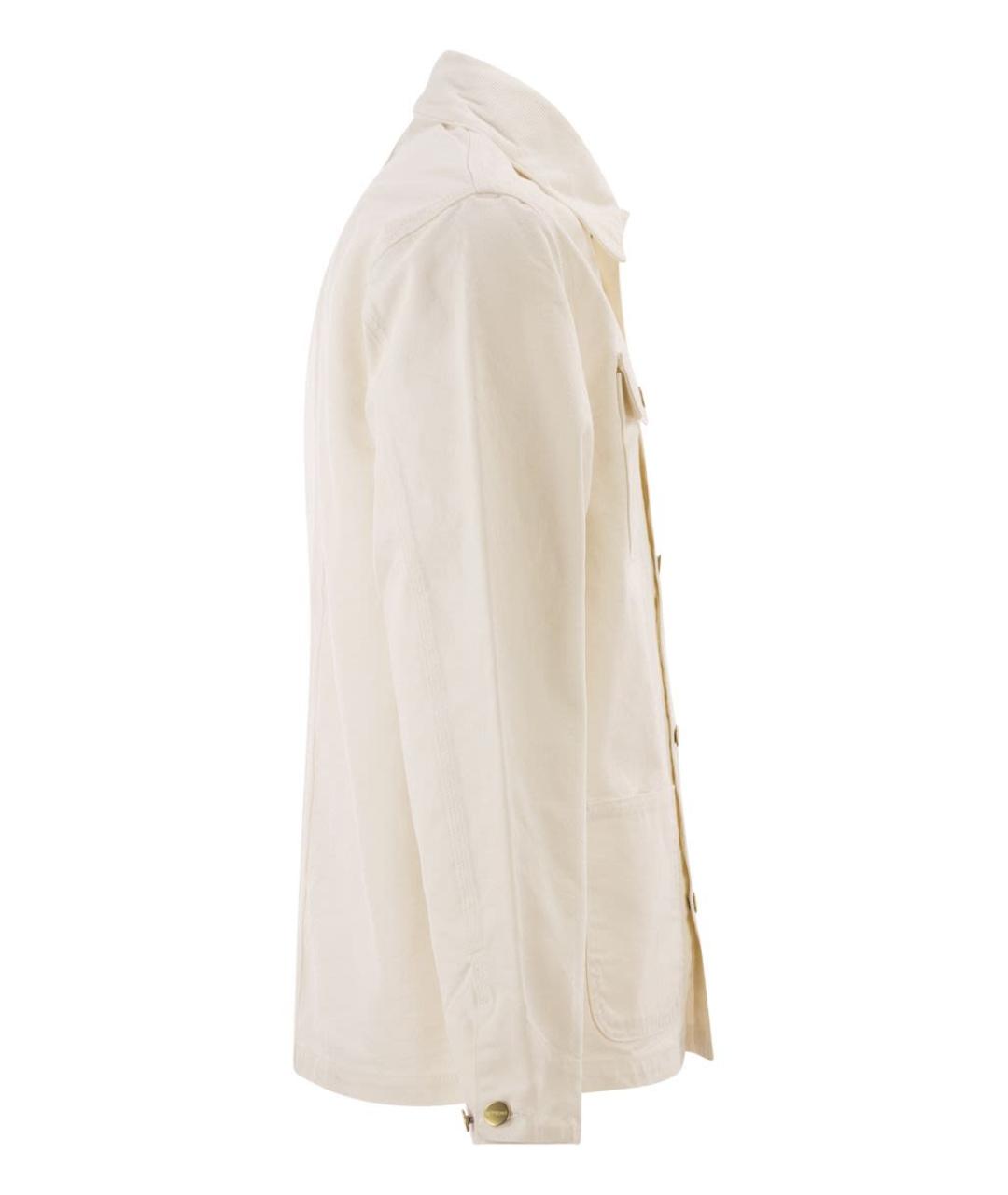 CARHARTT WIP Белая хлопковая куртка, фото 3