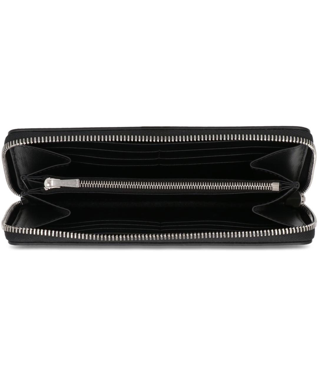 CELINE Черный кожаный кошелек, фото 4