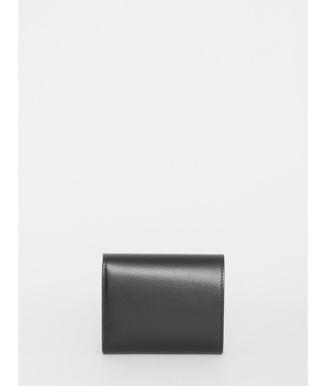 CELINE Черный кожаный кошелек, фото 2