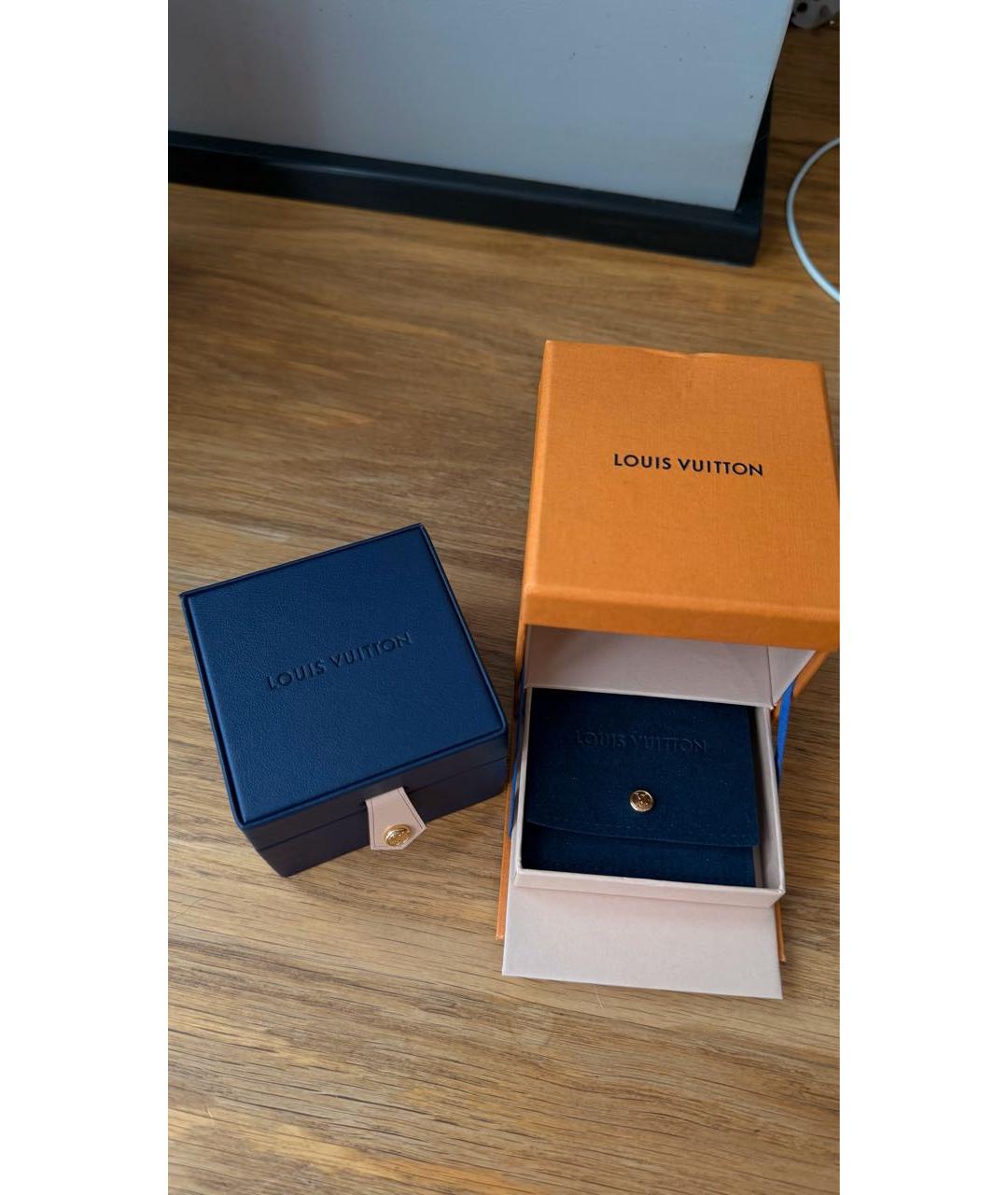 LOUIS VUITTON Серебряные серьги из белого золота, фото 6