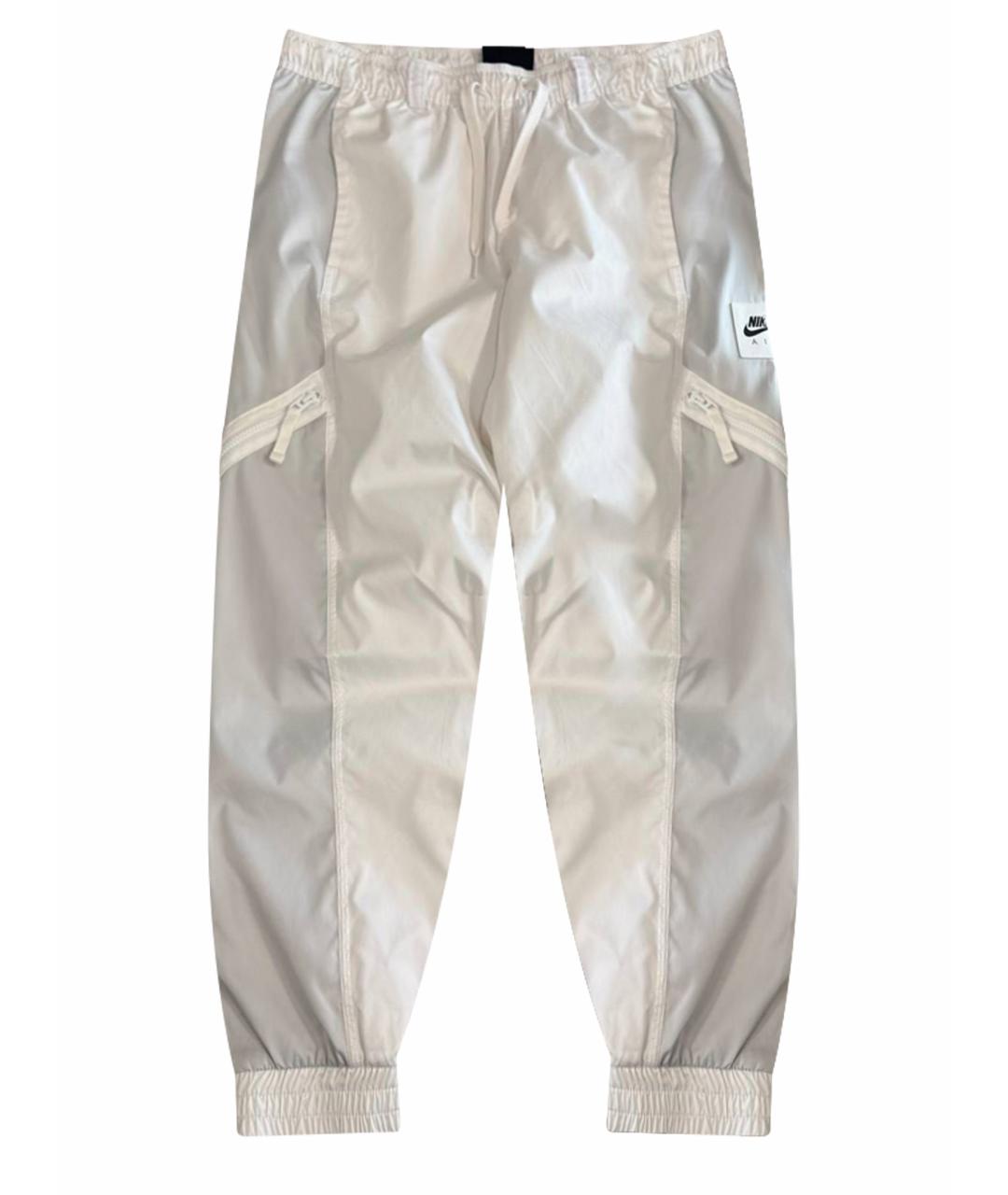 NIKE Белый полиэстеровый спортивный костюм, фото 1