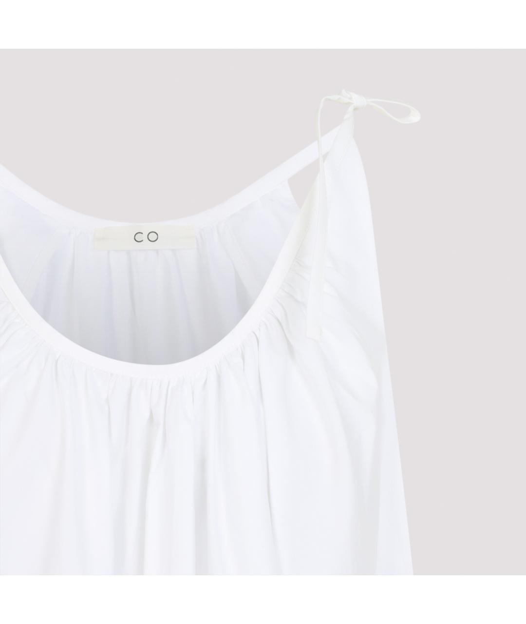 CO Белый хлопковый сарафан, фото 5