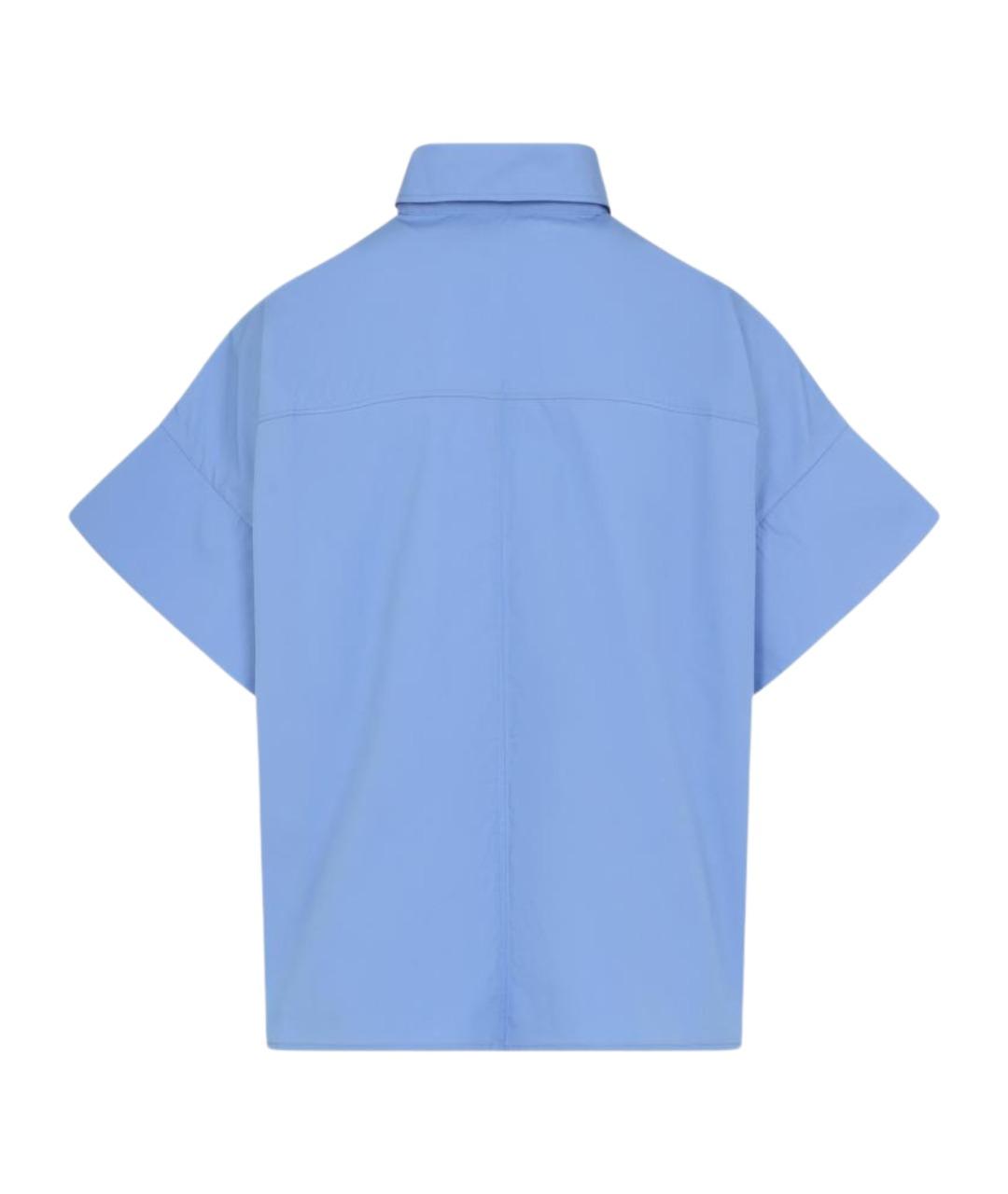 CO Голубая хлопковая рубашка, фото 2