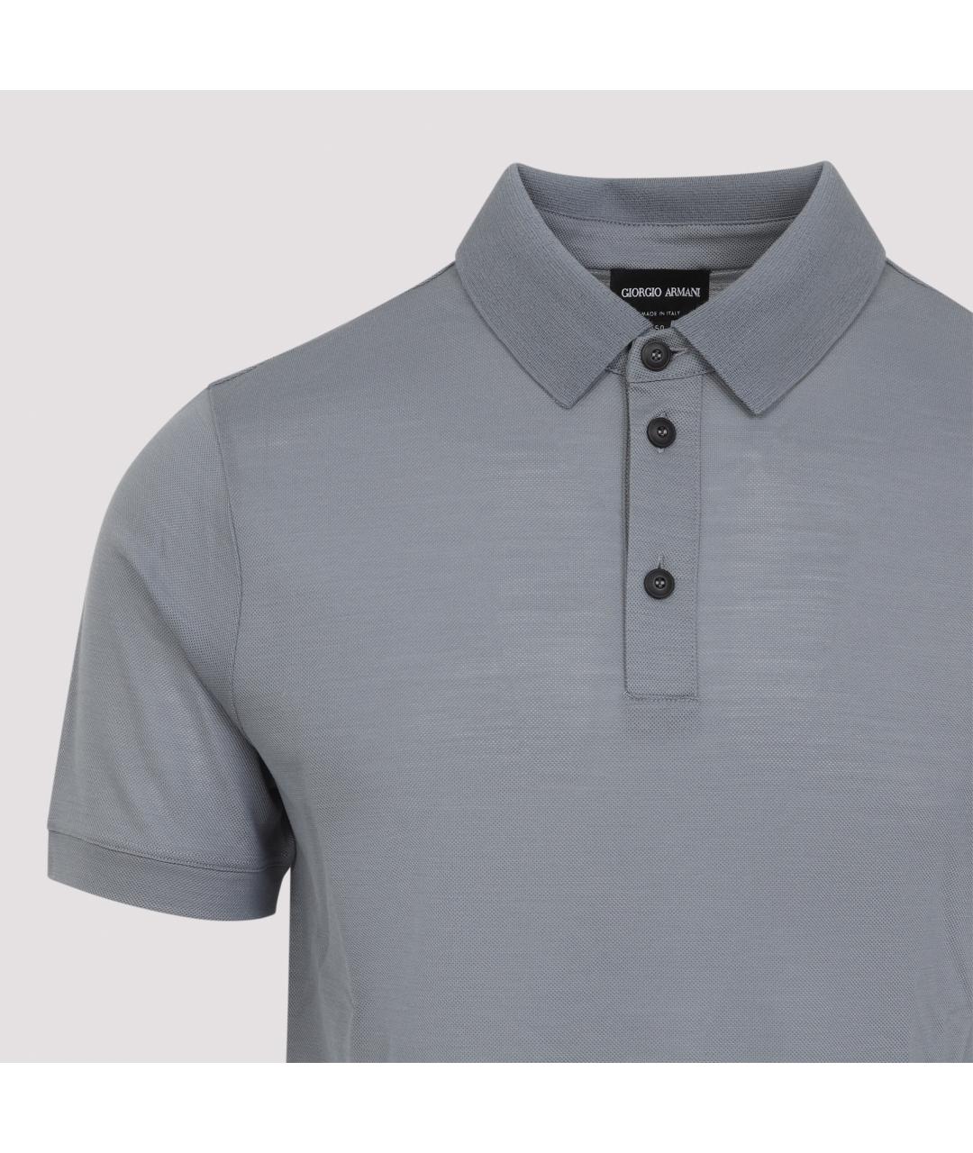 GIORGIO ARMANI Голубой шерстяной джемпер / свитер, фото 5