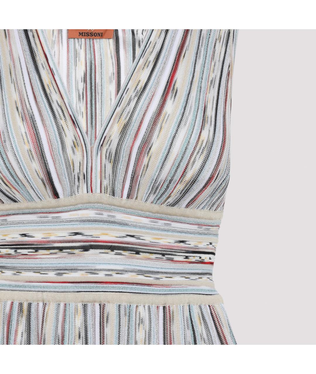 MISSONI Мульти вискозное повседневное платье, фото 5