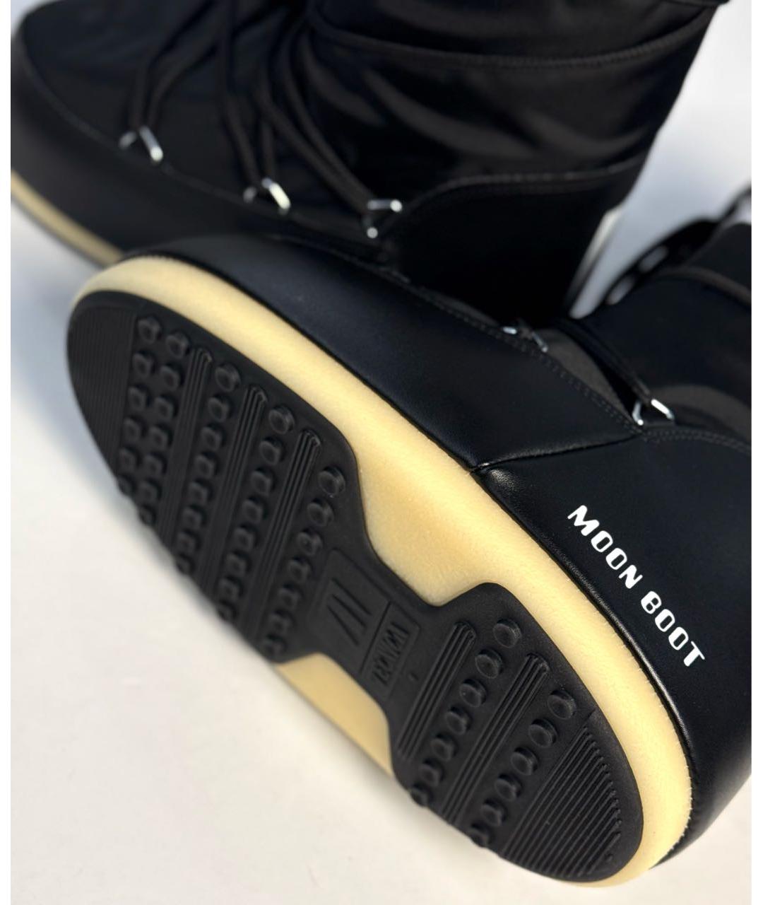 MOON BOOT Черные сапоги, фото 8