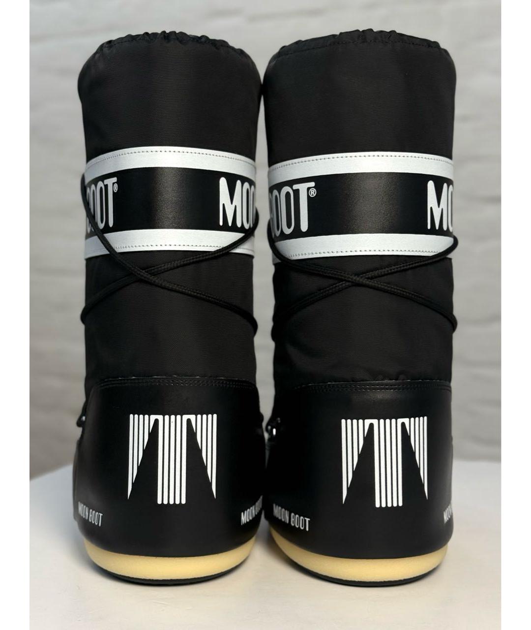 MOON BOOT Черные сапоги, фото 4