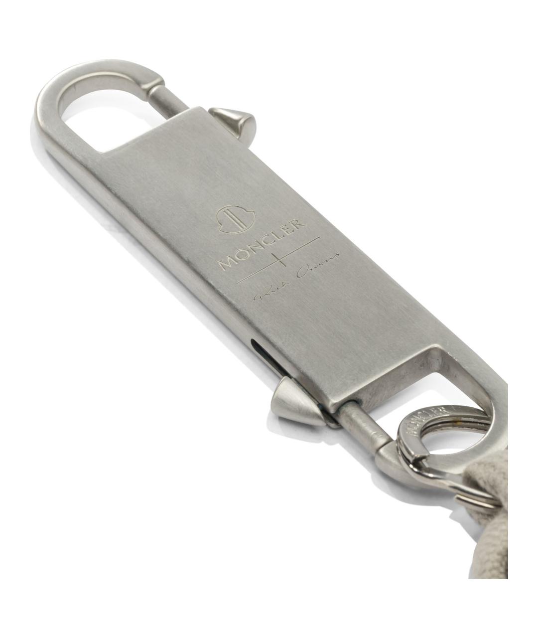 RICK OWENS Серебрянный брелок, фото 2