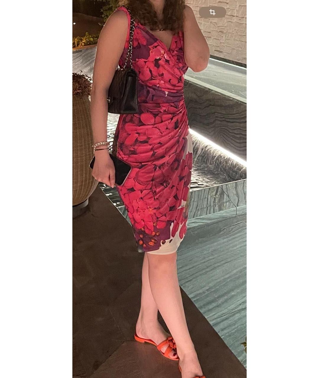 ROBERTO CAVALLI Мульти повседневное платье, фото 8