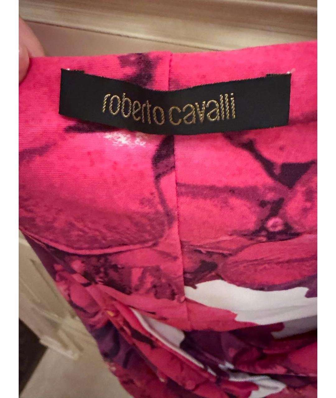 ROBERTO CAVALLI Мульти повседневное платье, фото 3