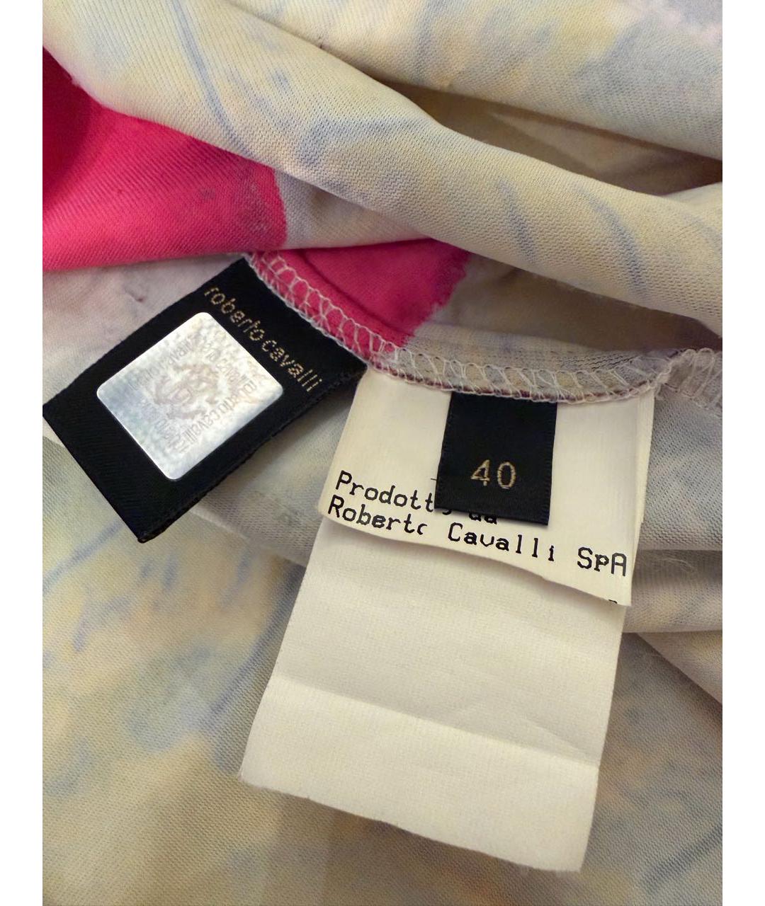 ROBERTO CAVALLI Мульти повседневное платье, фото 4