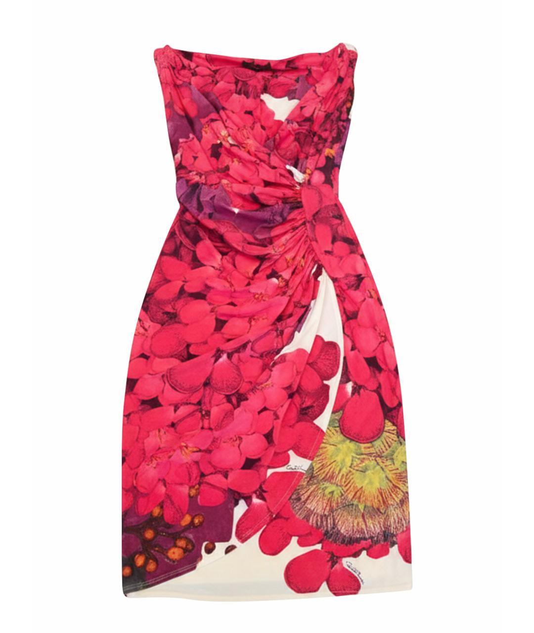 ROBERTO CAVALLI Мульти повседневное платье, фото 1