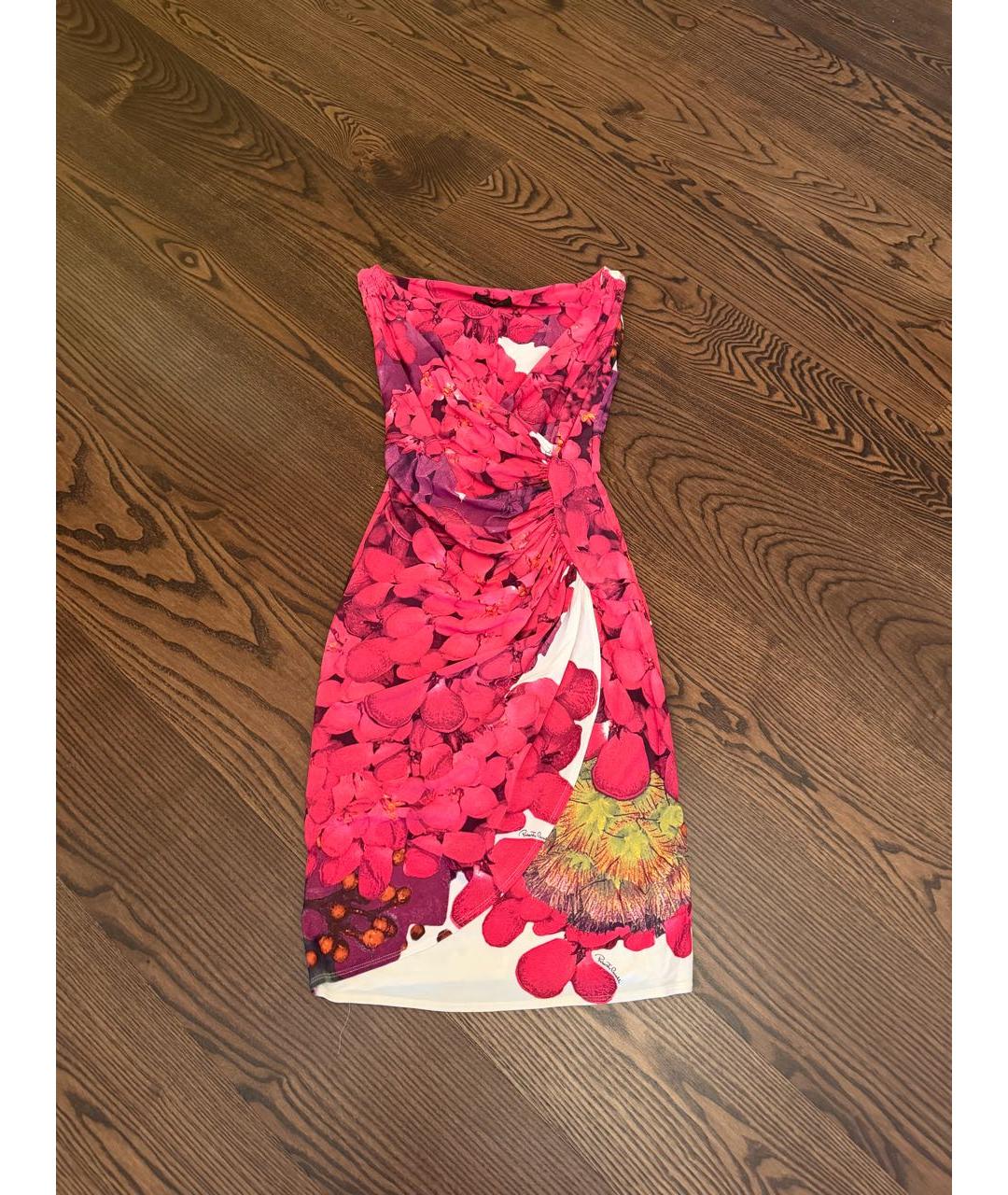 ROBERTO CAVALLI Мульти повседневное платье, фото 9