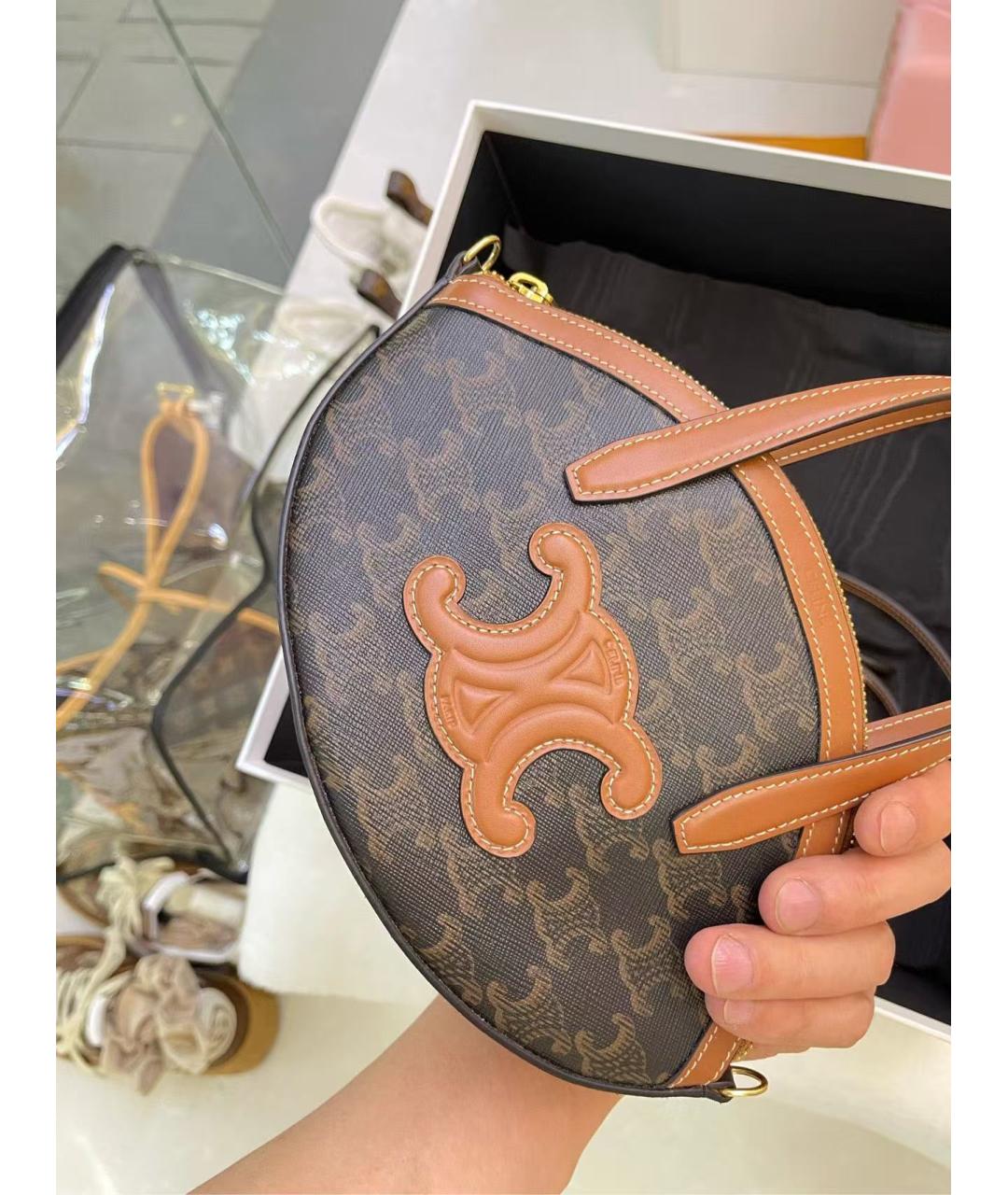 CELINE Мульти кожаная сумка через плечо, фото 5