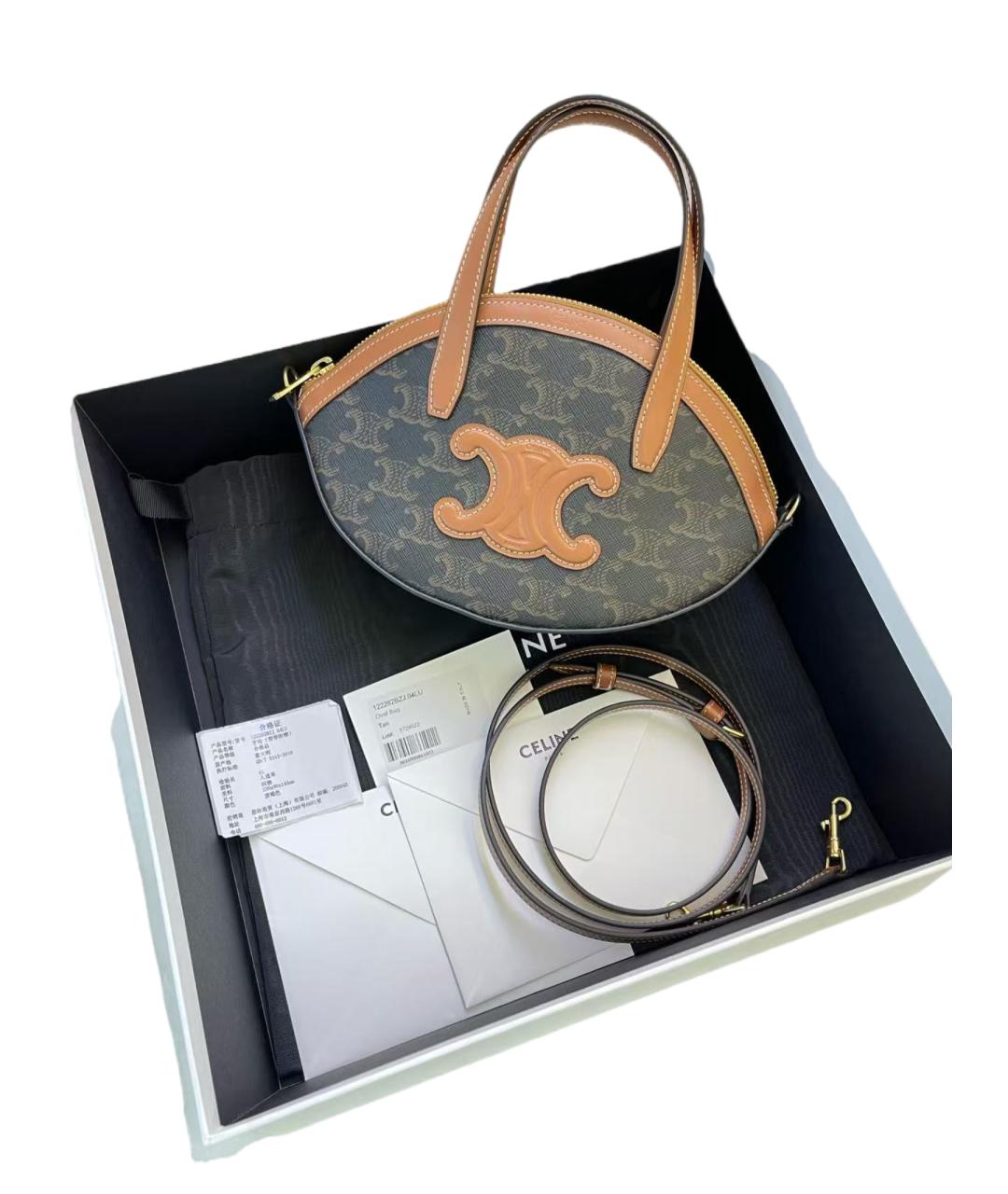 CELINE Мульти кожаная сумка через плечо, фото 7