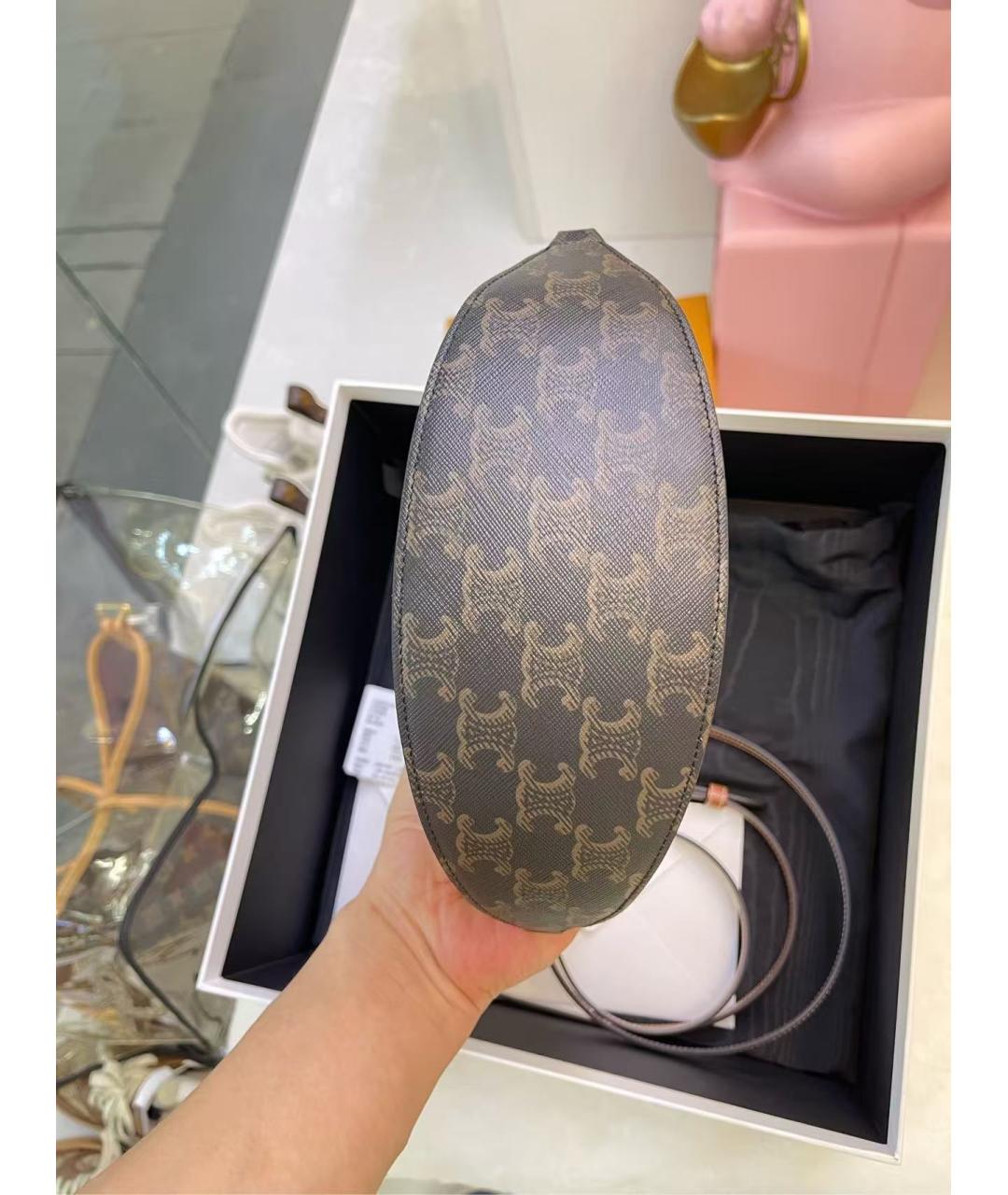 CELINE Мульти кожаная сумка через плечо, фото 4