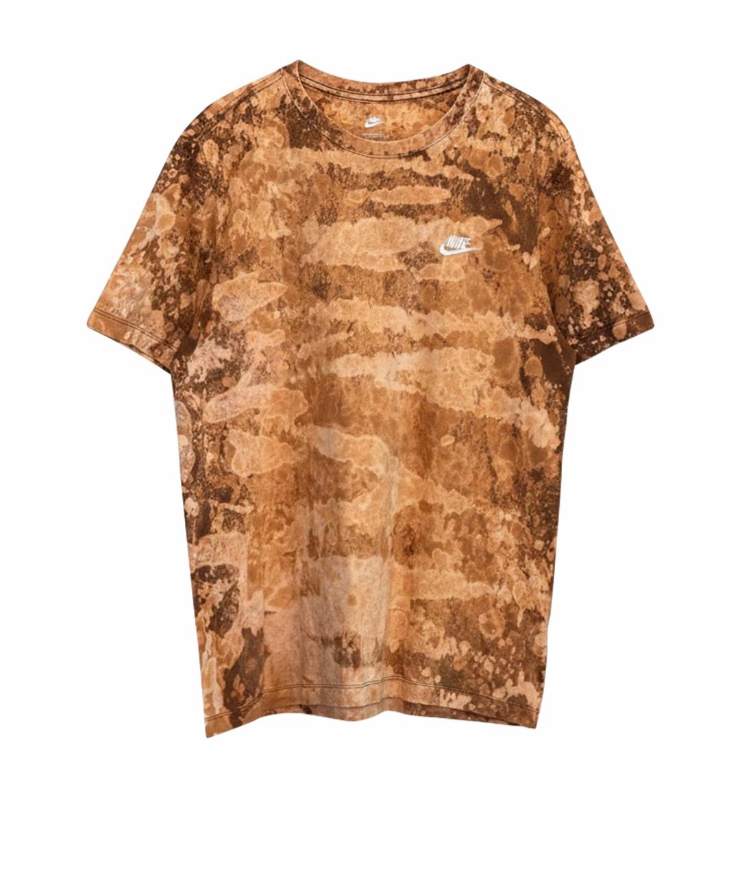 NIKE Хлопковая футболка, фото 1