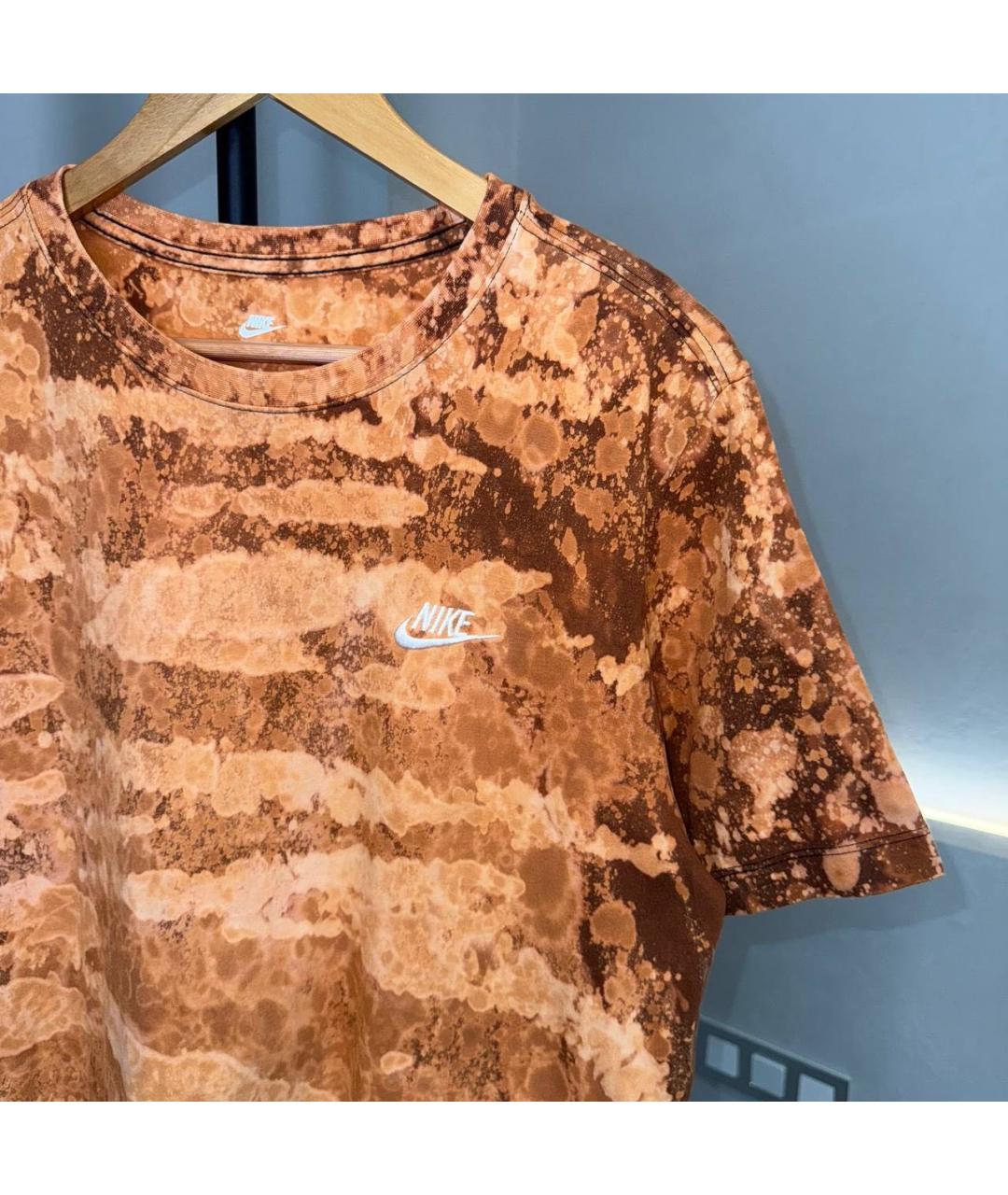 NIKE Хлопковая футболка, фото 3