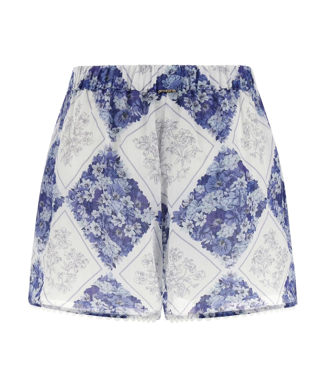 TWIN-SET Мульти шорты, фото 2