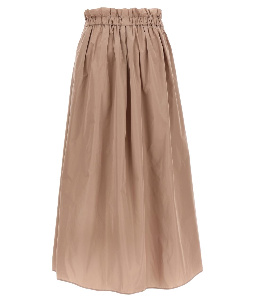 HERNO Розовая полиэстеровая юбка миди, фото 2