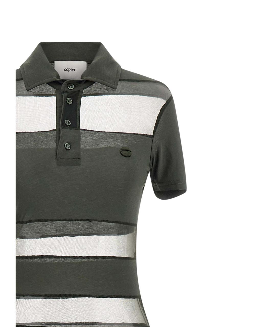 COPERNI Зеленые хлопковое платье, фото 3