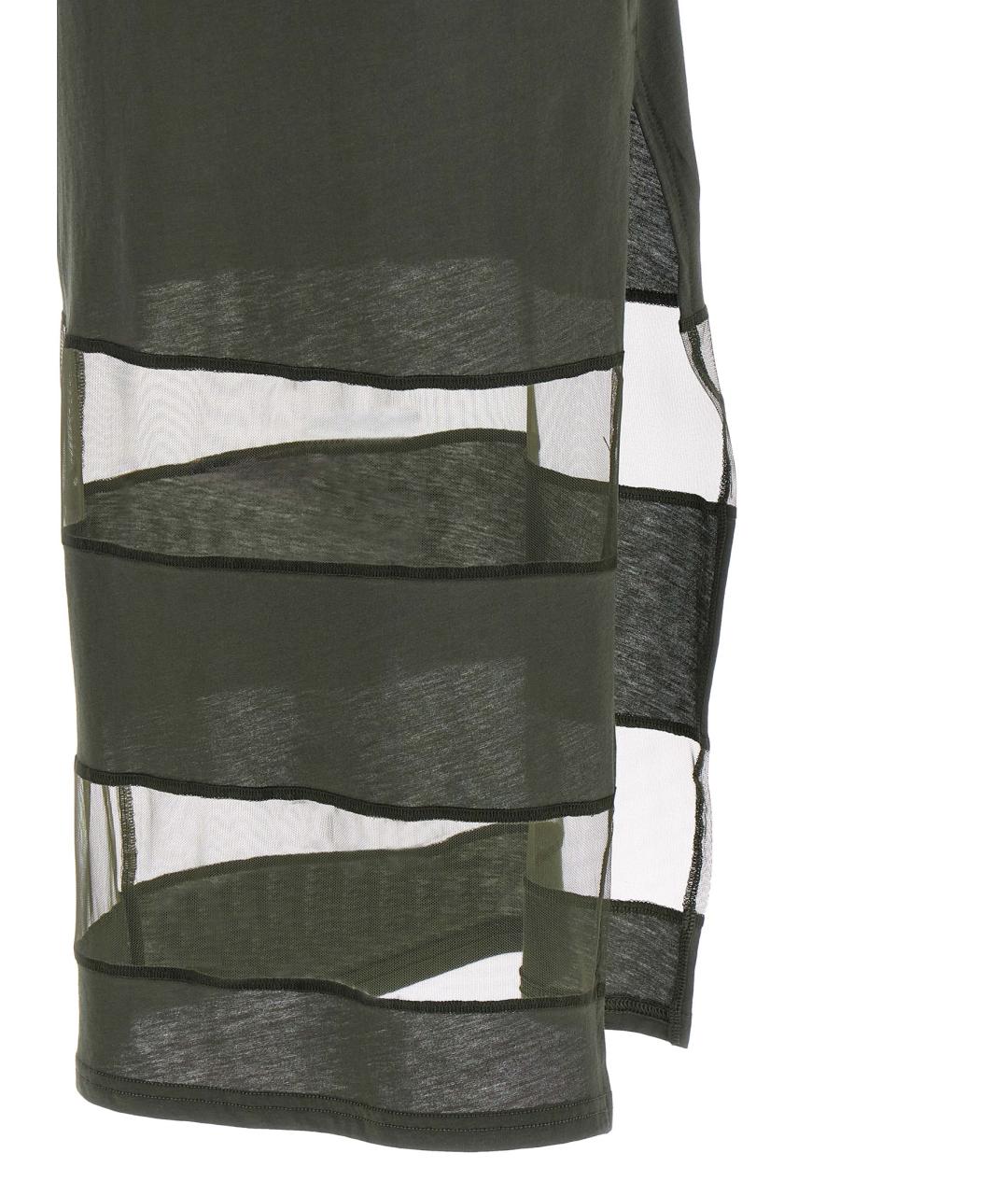 COPERNI Зеленые хлопковое платье, фото 5