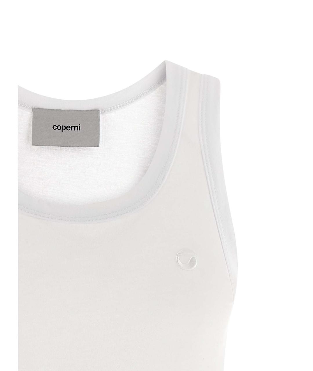 COPERNI Белая хлопковая майка, фото 3