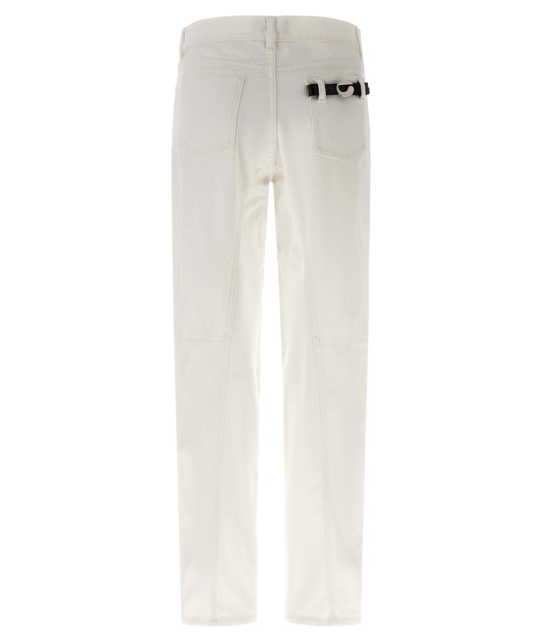 COPERNI Белые хлопковые прямые джинсы, фото 2