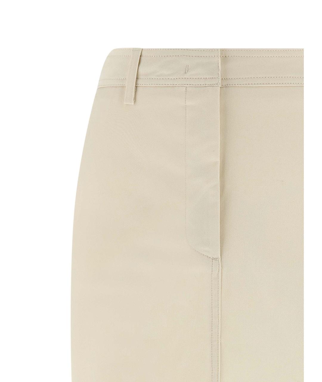 THELATEST Белая хлопковая юбка миди, фото 3