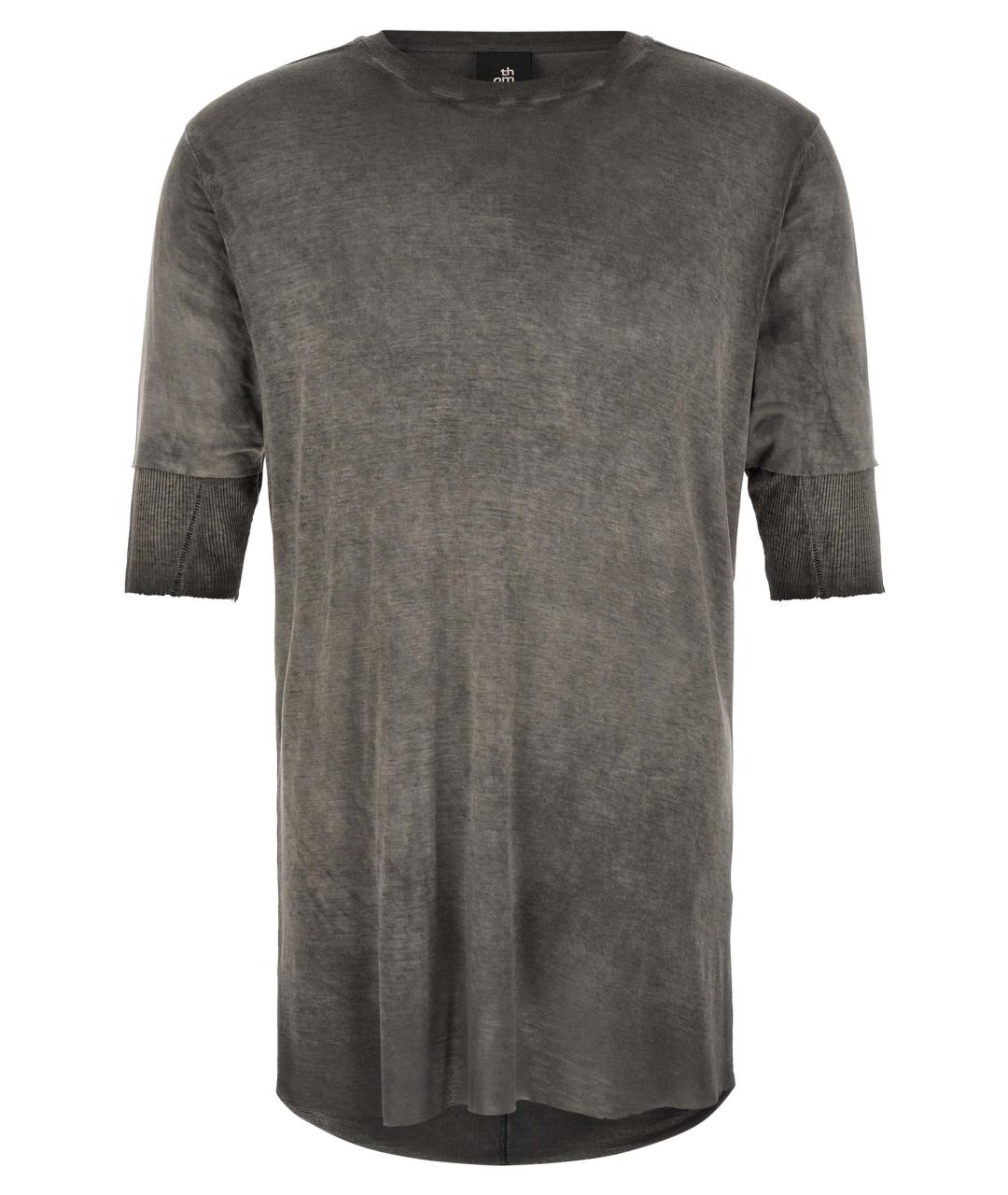 THOM KROM Серая футболка, фото 1