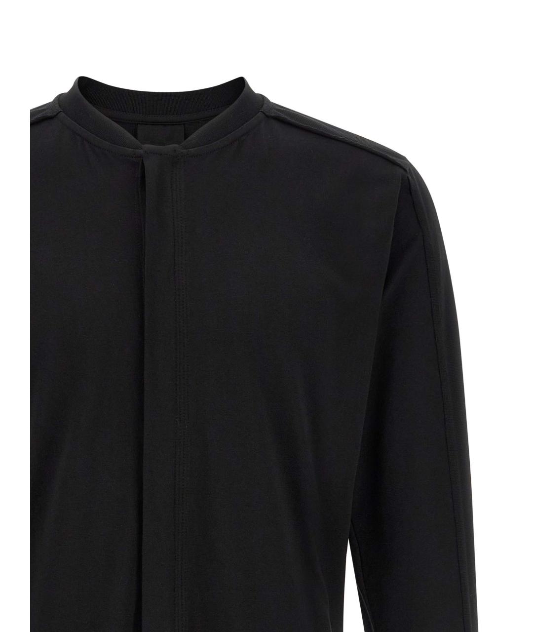 THOM KROM Черная хлопковая кэжуал рубашка, фото 3