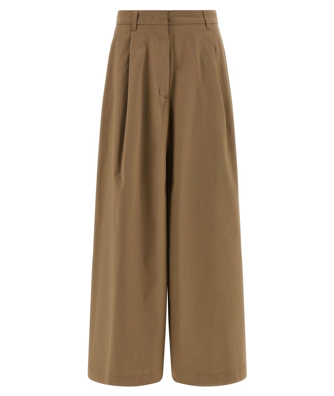 THELATEST Коричневая хлопковая юбка мини, фото 1