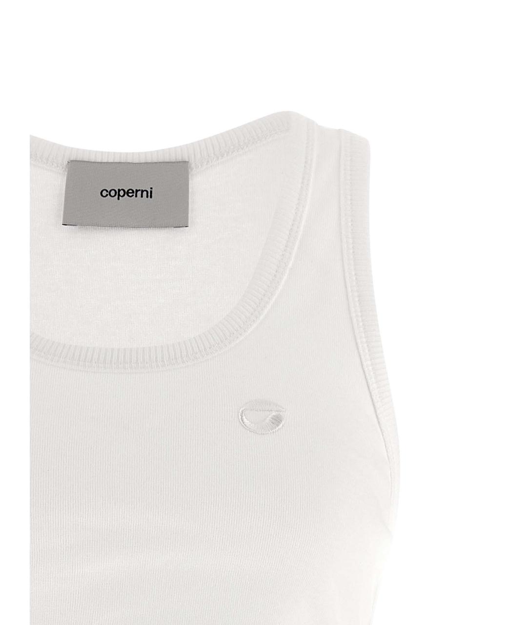 COPERNI Белая хлопковая майка, фото 3
