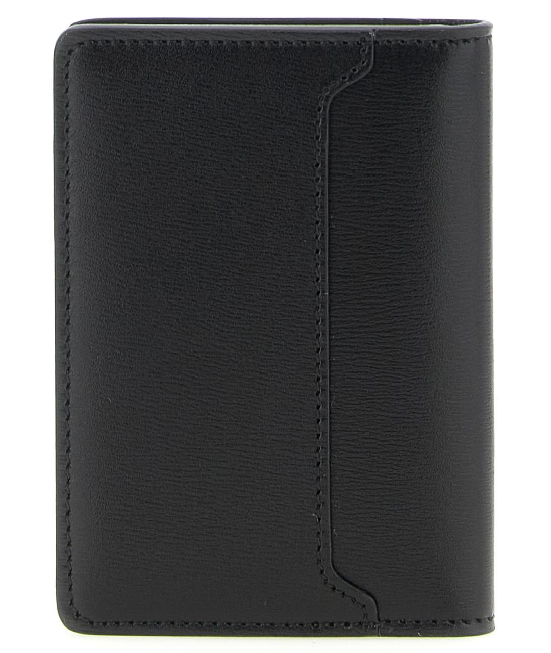 FENDI Черный кожаный кардхолдер, фото 2