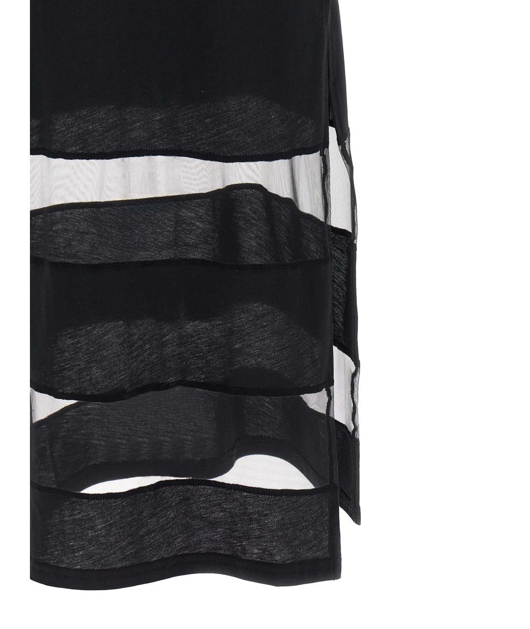 COPERNI Черное хлопковое повседневное платье, фото 5