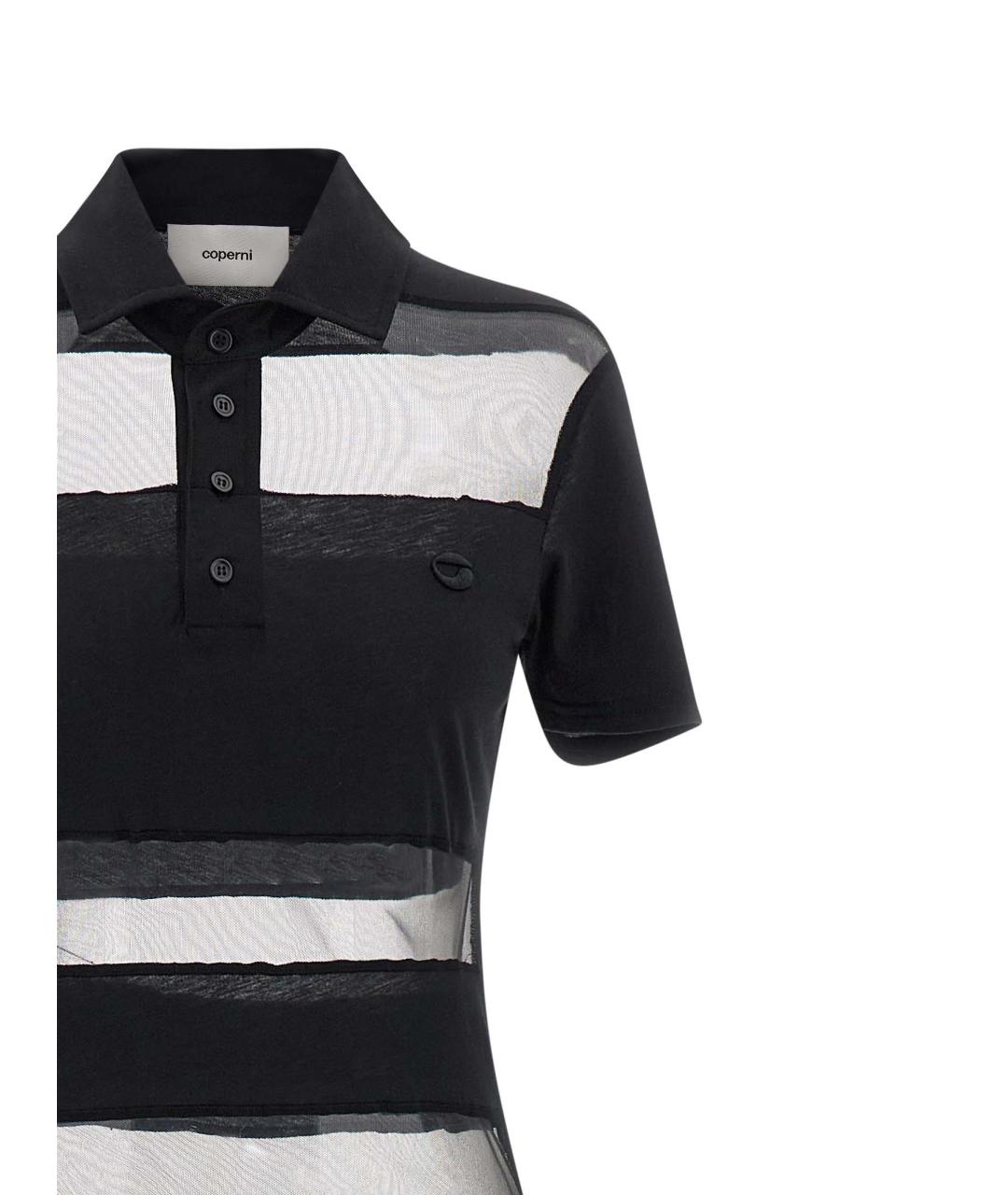 COPERNI Черное хлопковое повседневное платье, фото 3