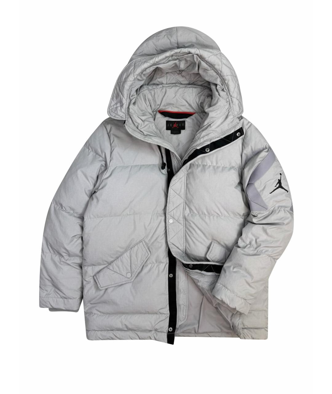 JORDAN Серый пуховик, фото 1