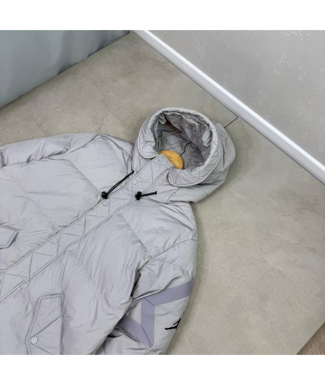 JORDAN Серый пуховик, фото 3
