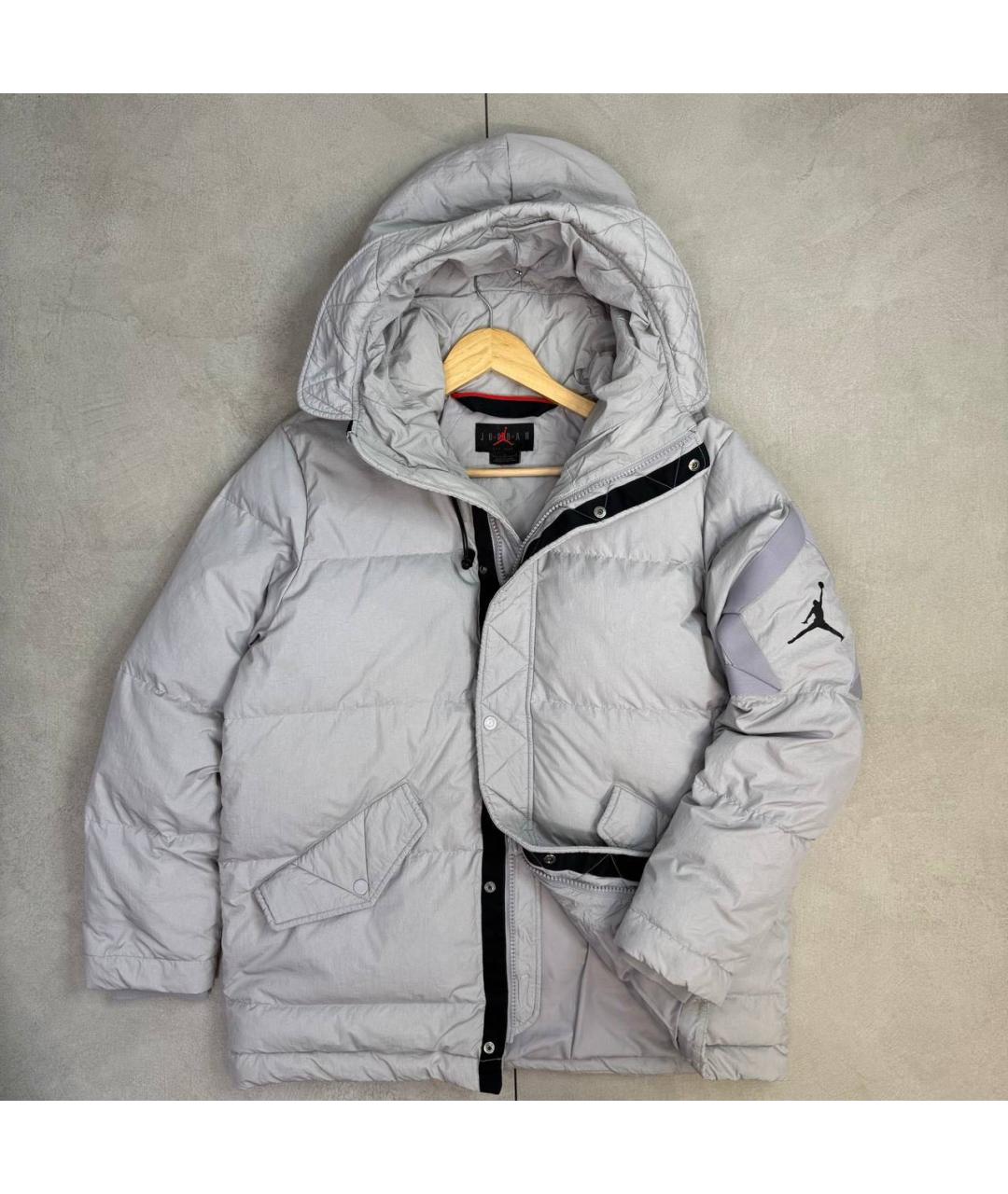JORDAN Серый пуховик, фото 6