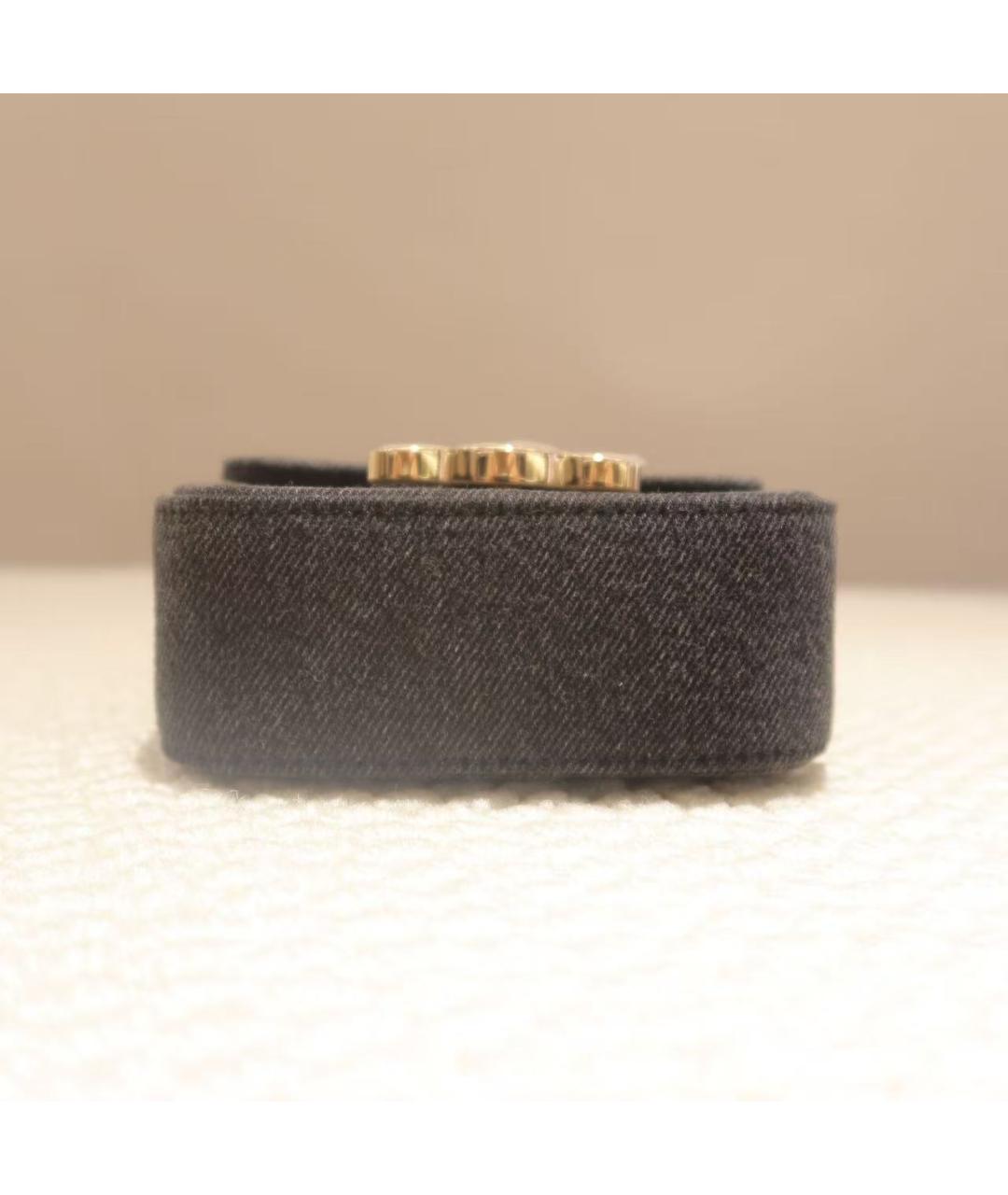 CELINE Черная деним сумка через плечо, фото 5