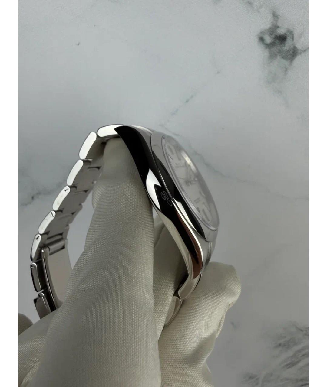 ROLEX Белые металлические часы, фото 4