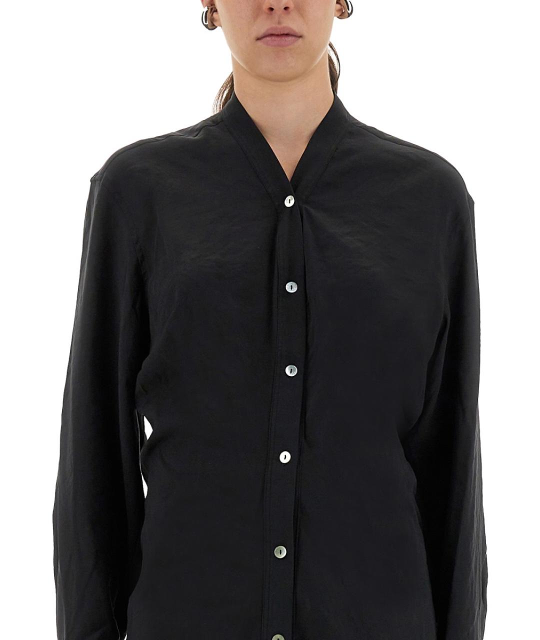 STUDIO NICHOLSON Синее полиэстеровое повседневное платье, фото 4