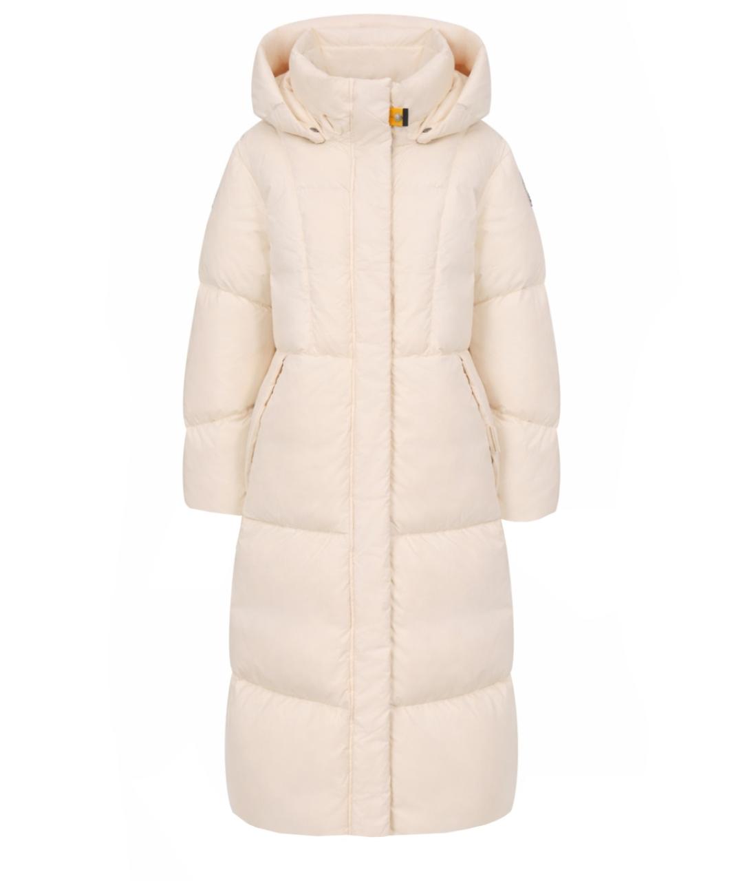 PARAJUMPERS Бежевый полиамидовый пуховик, фото 1