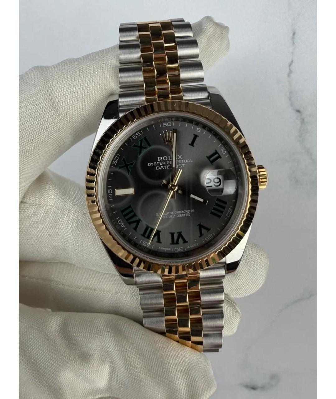 ROLEX Золотые часы из желтого золота, фото 2