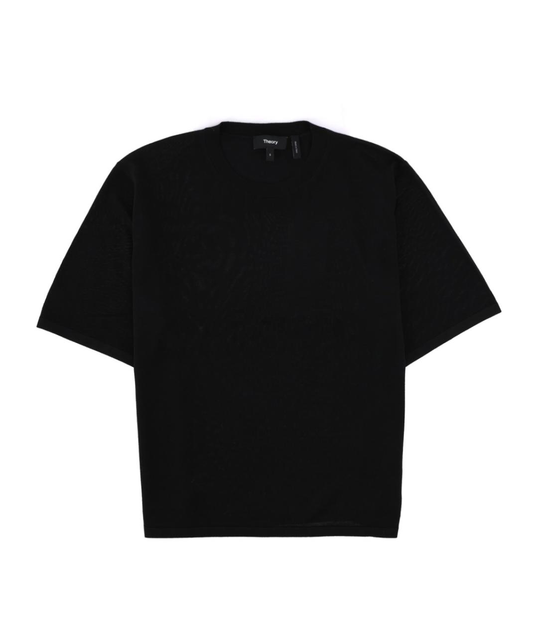 THEORY Черный шерстяной джемпер / свитер, фото 1