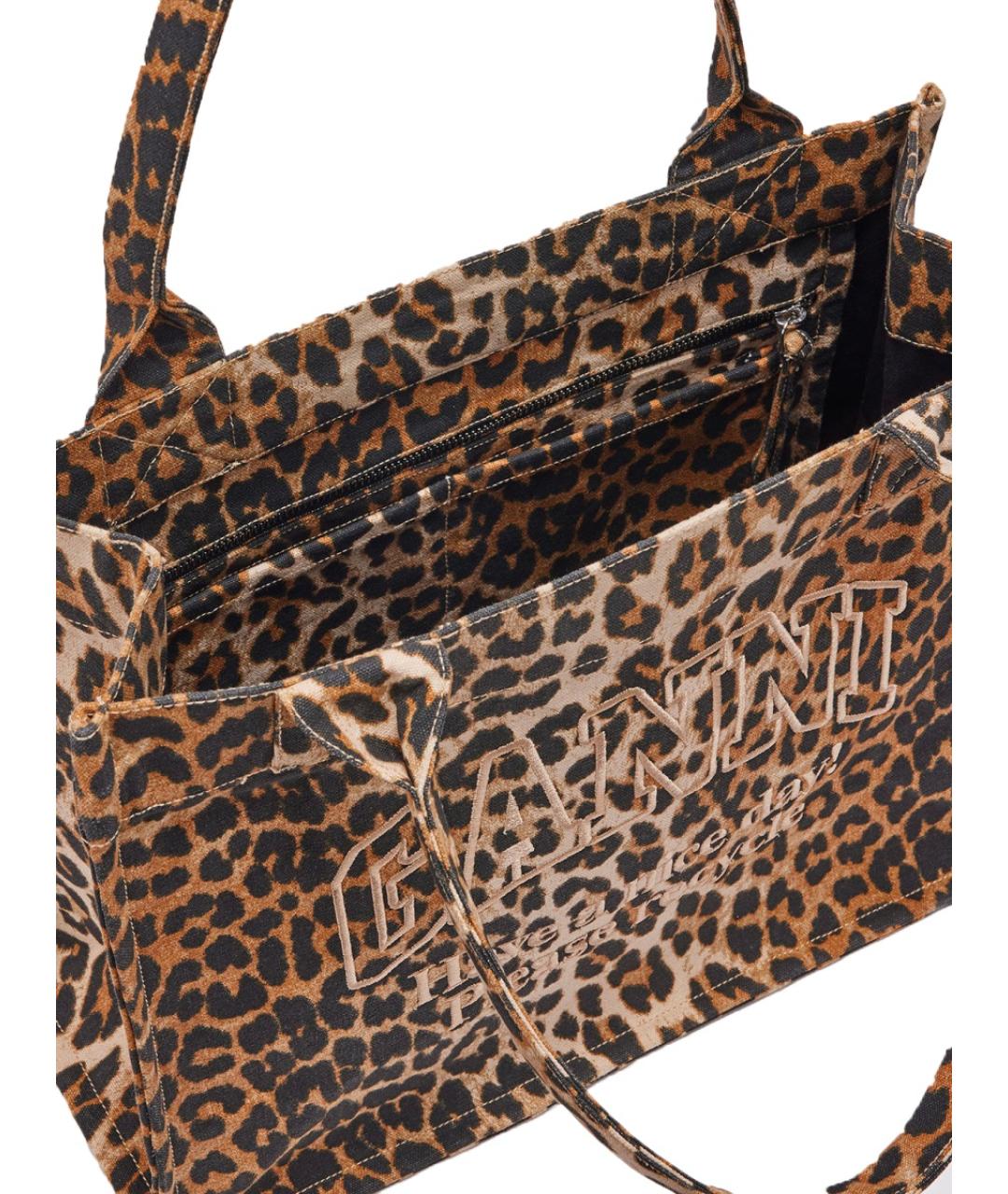 GANNI Мульти хлопковая сумка тоут, фото 3