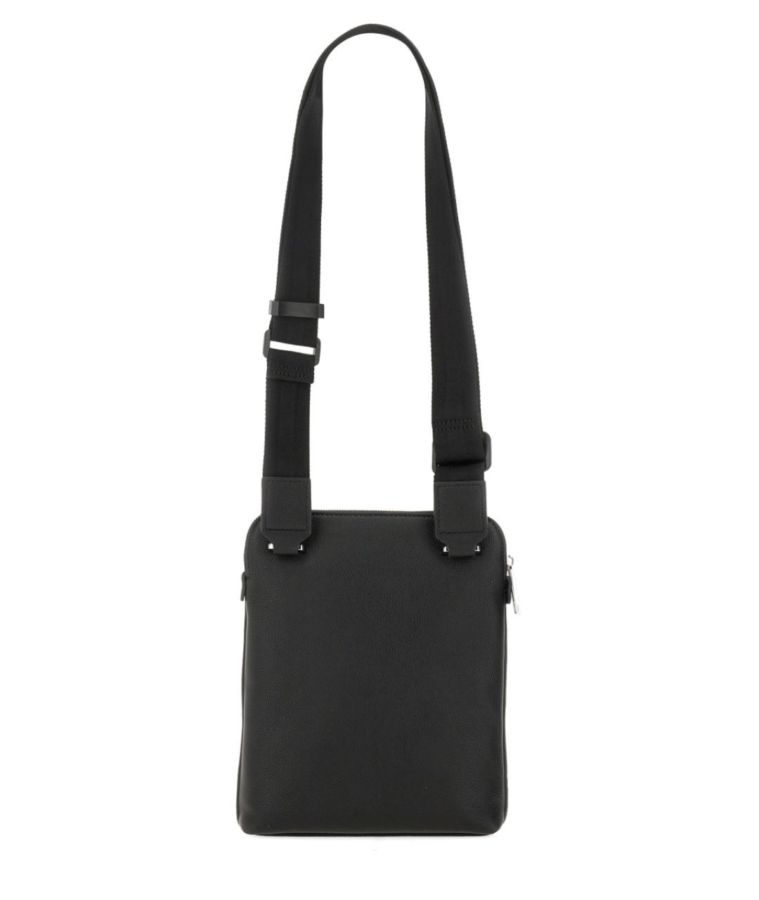 HUGO BOSS Черная сумка на плечо из искусственной кожи, фото 2