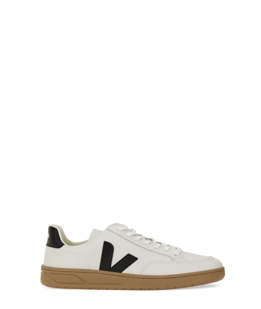 VEJA Белые кожаные низкие кроссовки / кеды, фото 1
