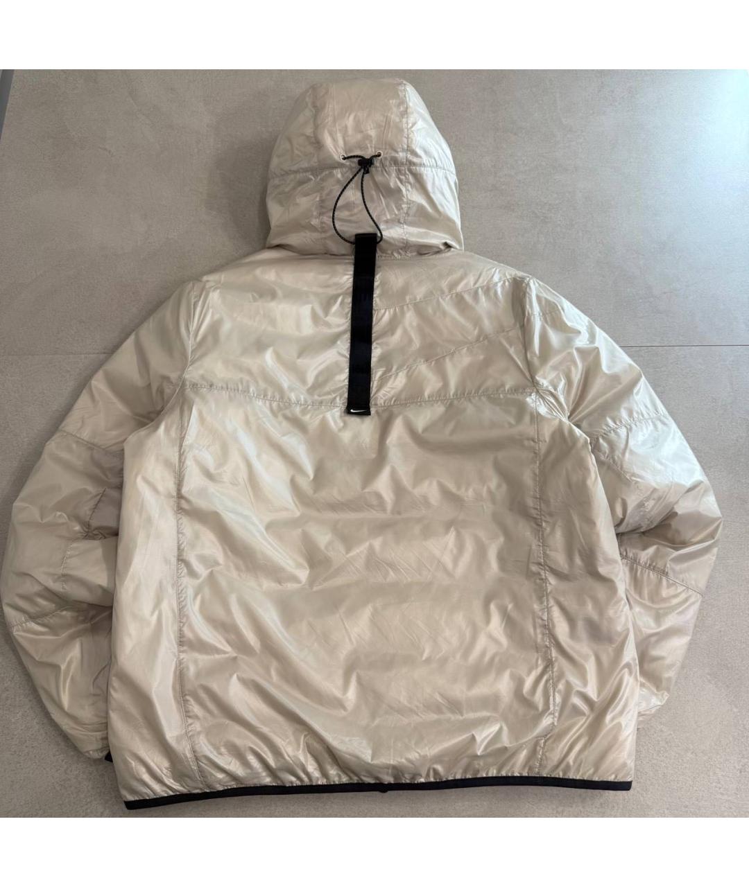 NIKE Бежевый полиэстеровый пуховик, фото 2