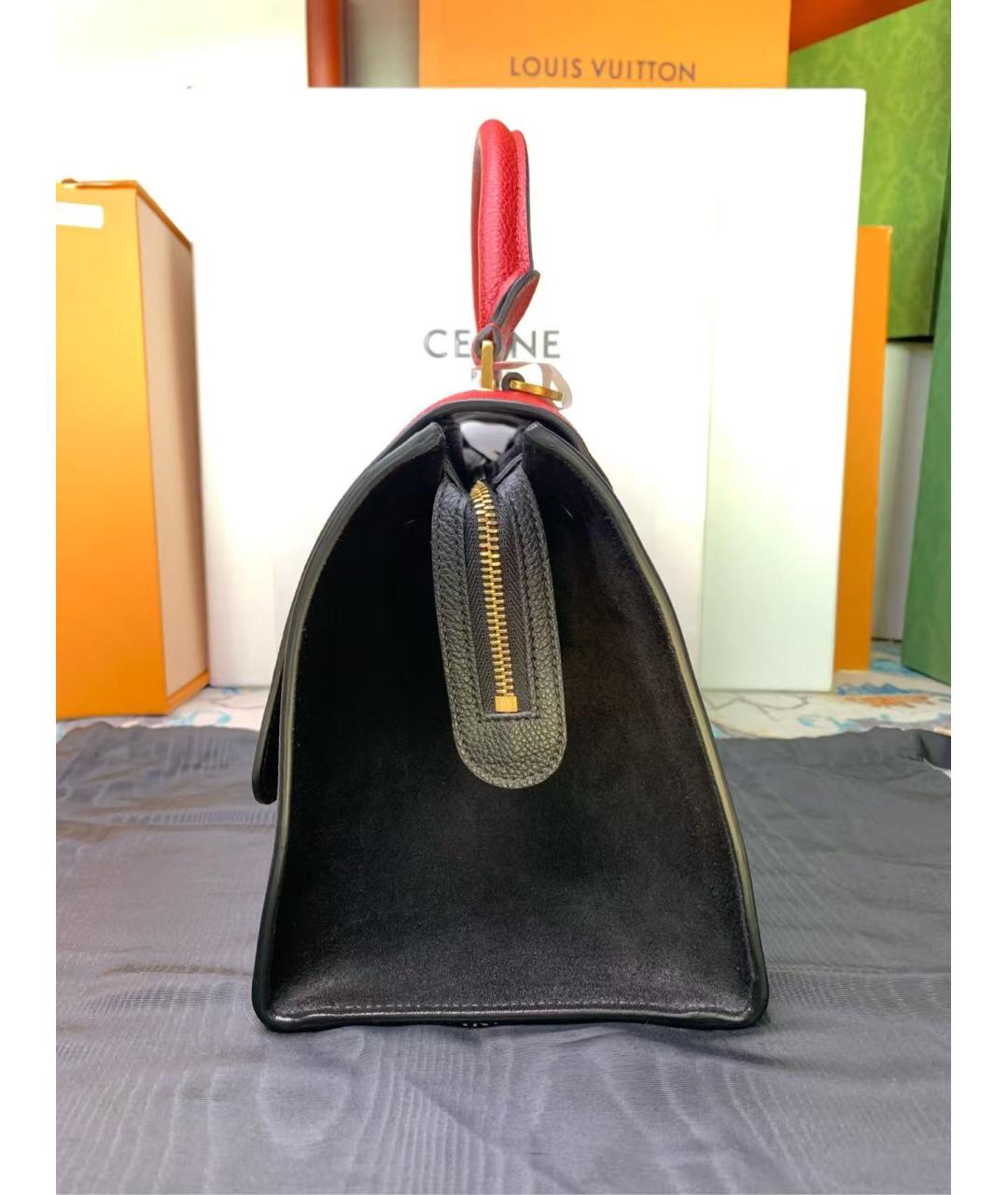 CELINE Мульти кожаная сумка через плечо, фото 4